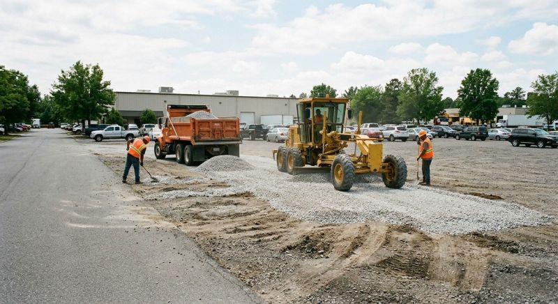 Parking Lot Leveling in Davis County, UT