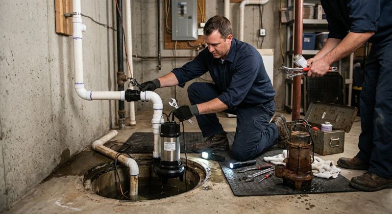 Basement Sump Pump Service in Huntsville, AL